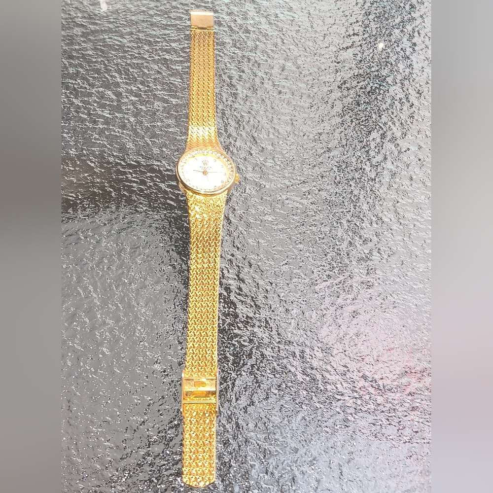 Vintage Ladies Gold & Diamond Rolex